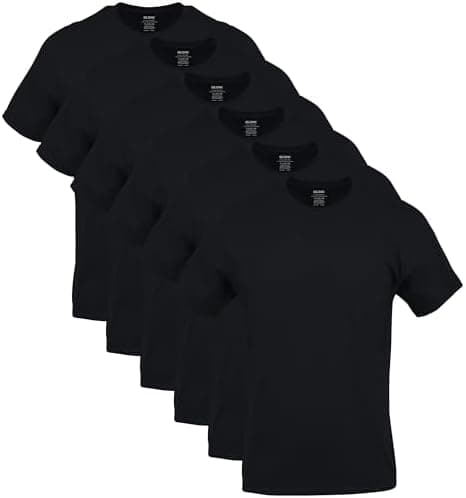 Gildan Men's Crew T-Shirts 6-Pack view 3
