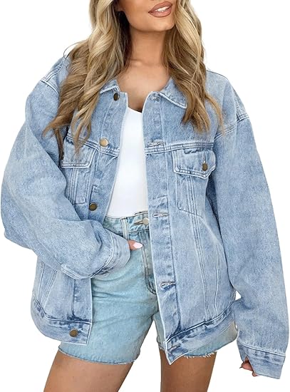 Women's Oversized Denim Jacket